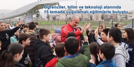 Canik'te Yarıyıl Tatili Bilim ve Teknolojiyle Taçlandı 